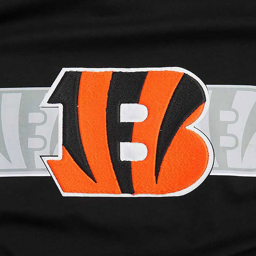Cincinnati Bengals Pro Standard Retro Striper T-Shirt Black