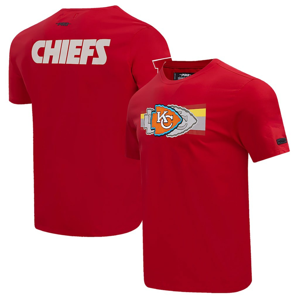 Kansas City Chiefs Pro Standard Retro Striper T-Shirt Red