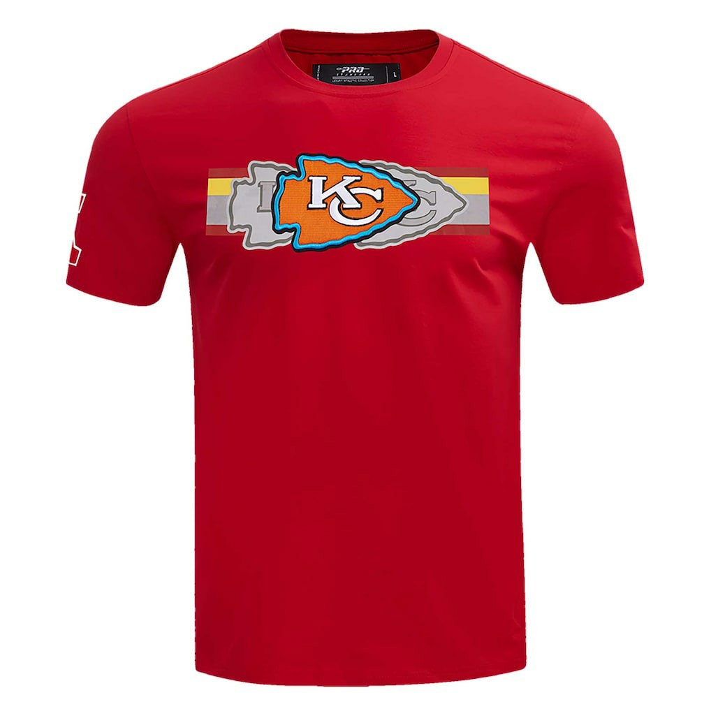 Kansas City Chiefs Pro Standard Retro Striper T-Shirt Red