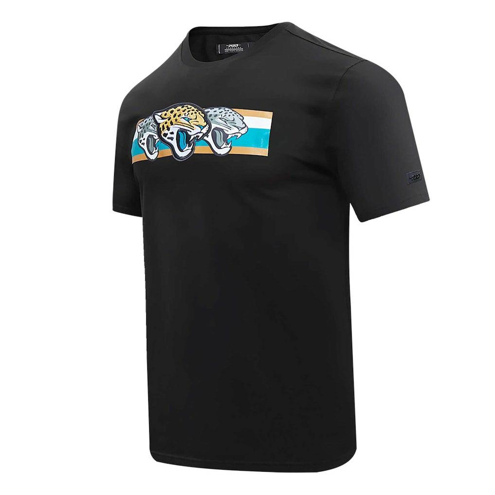 Jacksonville Jaguars Pro Standard Retro Striper T-Shirt Black