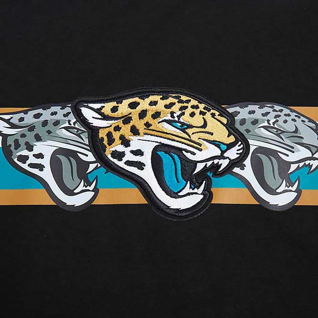 Jacksonville Jaguars Pro Standard Retro Striper T-Shirt Black