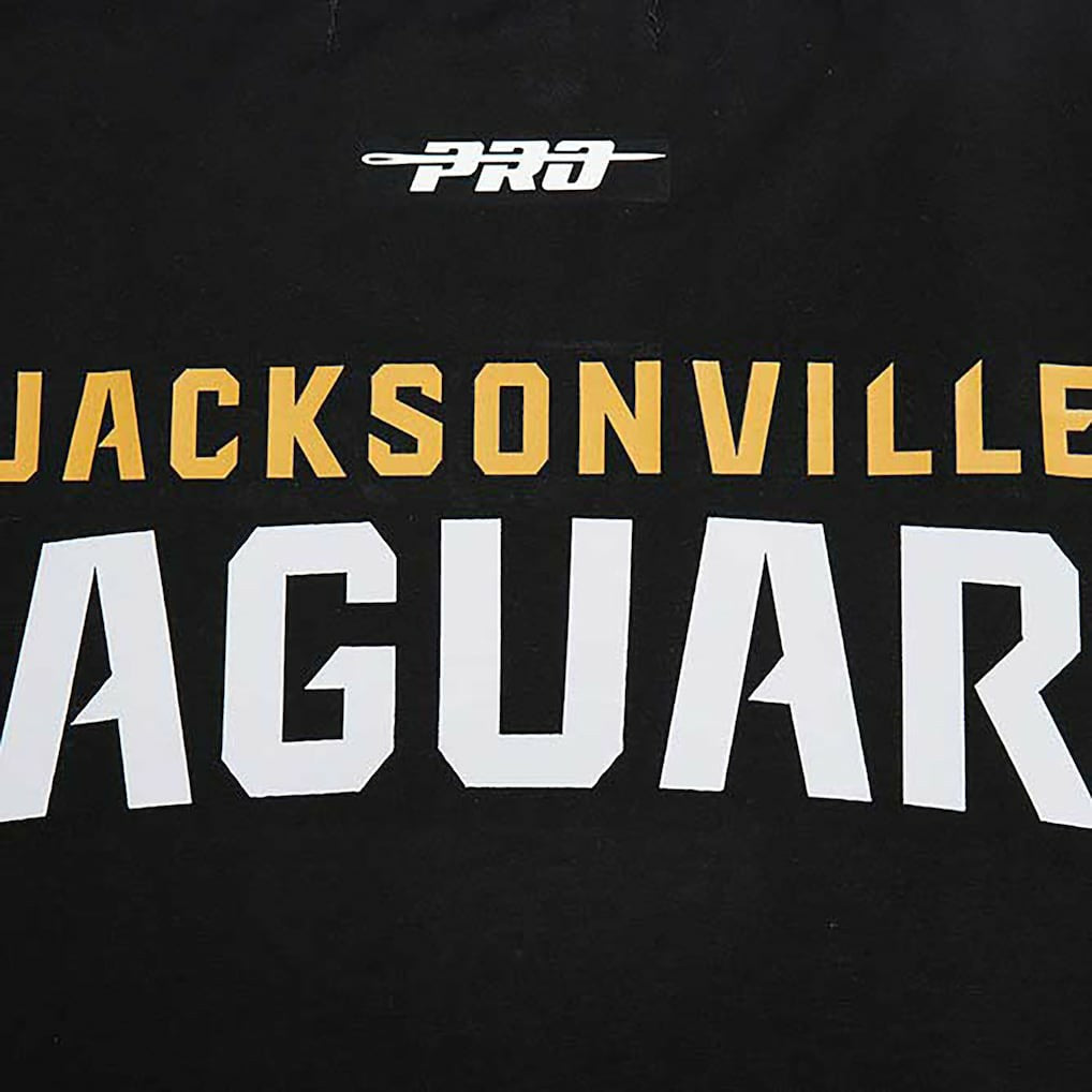 Jacksonville Jaguars Pro Standard Retro Striper T-Shirt Black