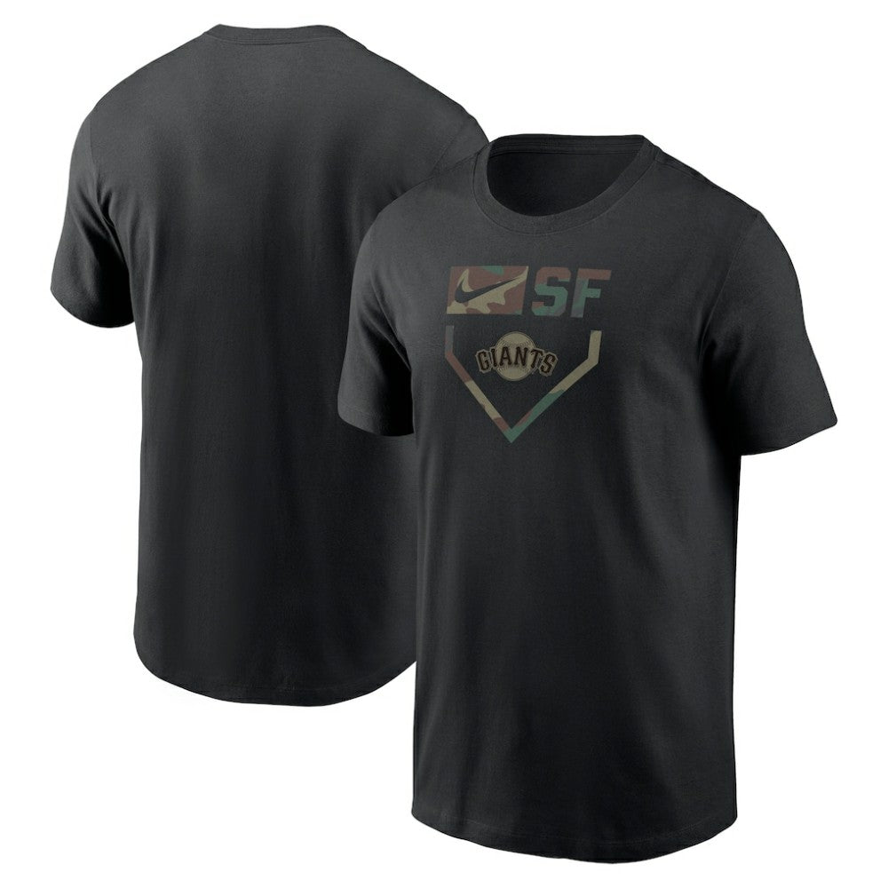 San Francisco Giants Nike Camo T-Shirt - Black T-shirts