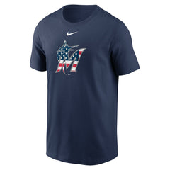 Miami Marlins Nike Americana T-Shirt - Navy T-shirts