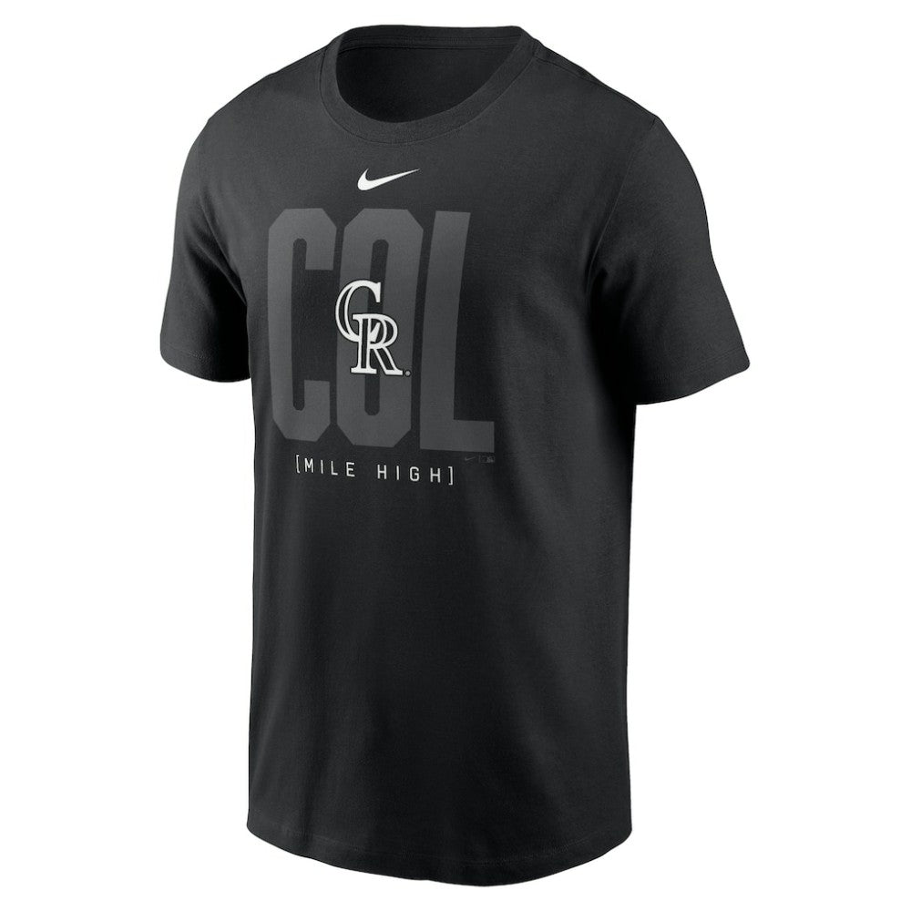 Colorado Rockies Nike Fashion Local T-Shirt - Black T-shirts