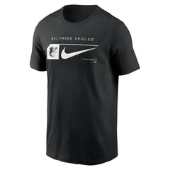 Baltimore Orioles Nike Fashion Graphic Swoosh T-Shirt - Black T-shirts