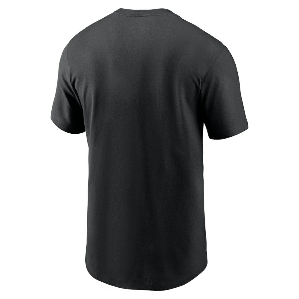 Miami Marlins Nike Fashion Graphic Swoosh T-Shirt - Black T-shirts