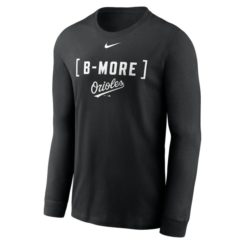 Baltimore Orioles Nike Local Nickname Long Sleeve T-Shirt - Black T-shirts