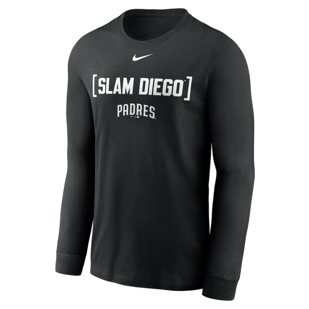 San Diego Padres Nike Local Nickname Long Sleeve T-Shirt - Black T-shirts
