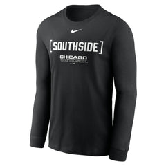 Chicago White Sox Nike Local Nickname Long Sleeve T-Shirt - Black T-shirts