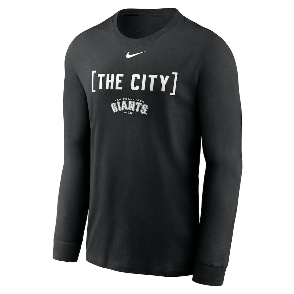 San Francisco Giants Nike Local Nickname Long Sleeve T-Shirt - Black T-shirts