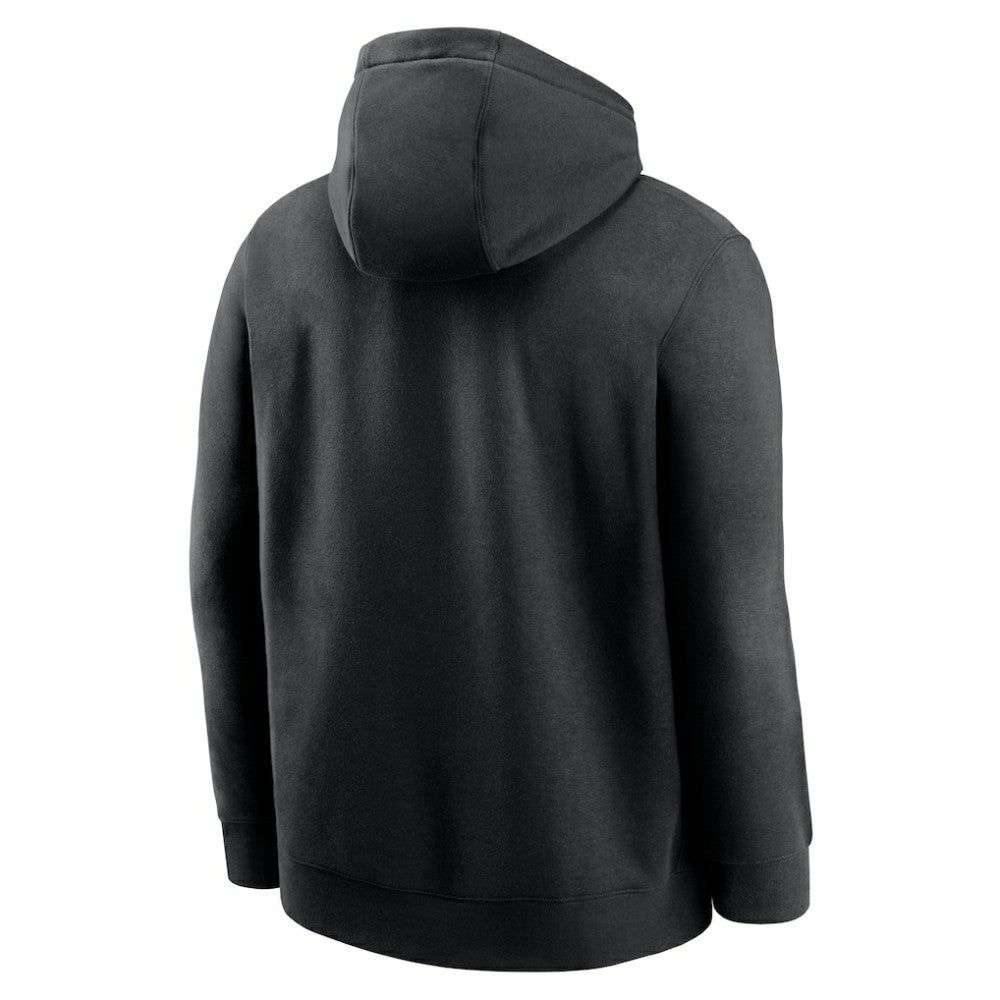 Minnesota Twins Nike Fashion Club Pullover Hoodie - Black Hoodies