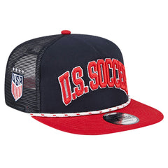 USWNT New Era Throwback Golfer Snapback Hat Navy