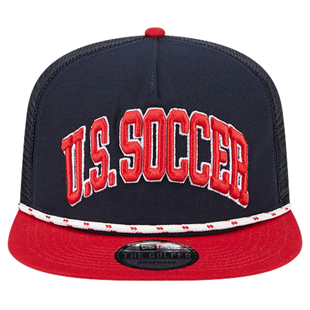 USWNT New Era Throwback Golfer Snapback Hat Navy