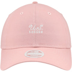 USWNT New Era Women's Throwback 9TWENTY Adjustable Hat Pink