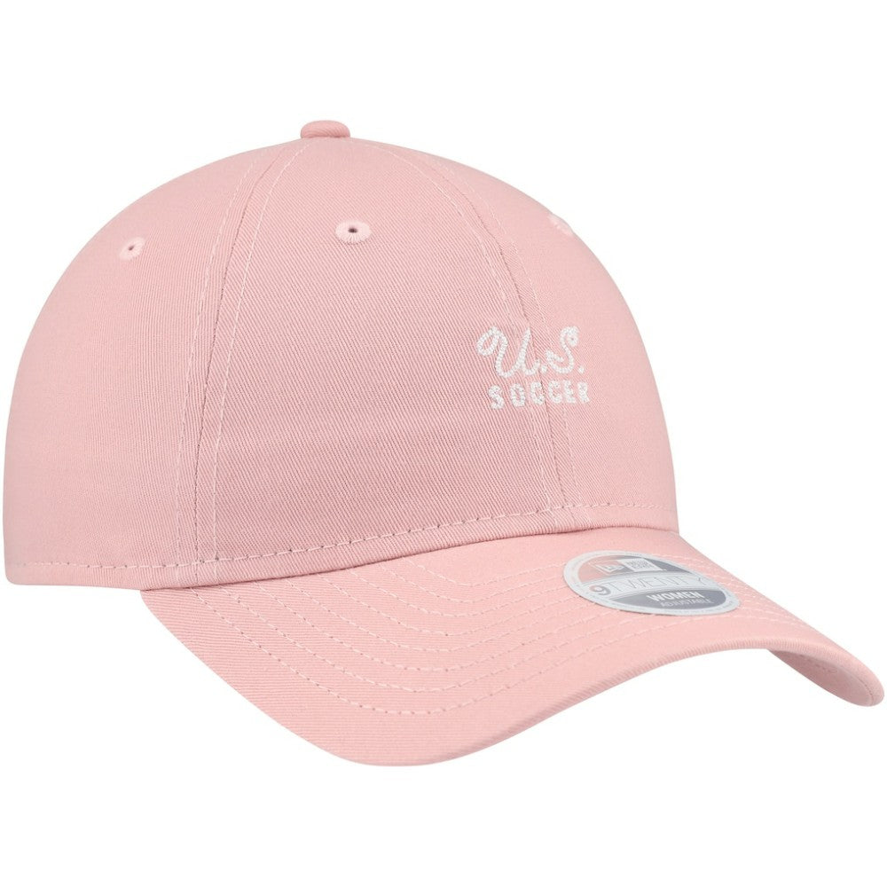 USWNT New Era Women's Throwback 9TWENTY Adjustable Hat Pink