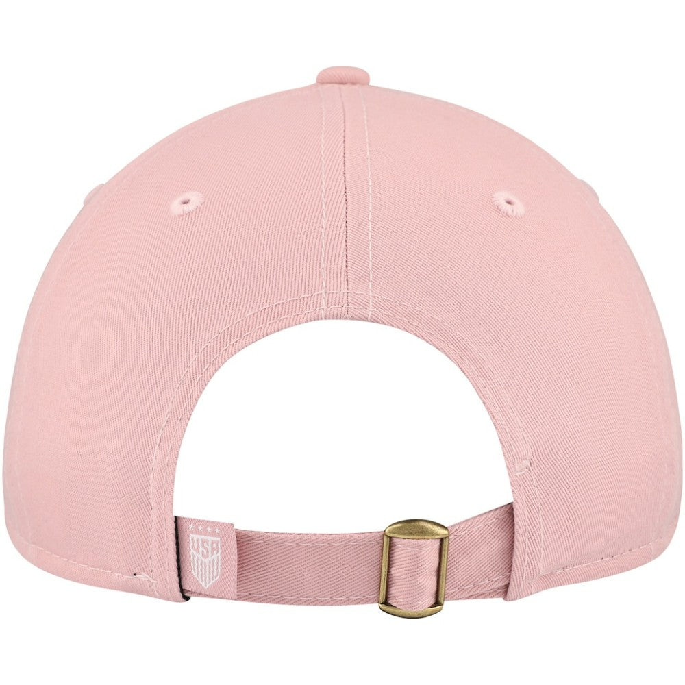 USWNT New Era Women's Throwback 9TWENTY Adjustable Hat Pink