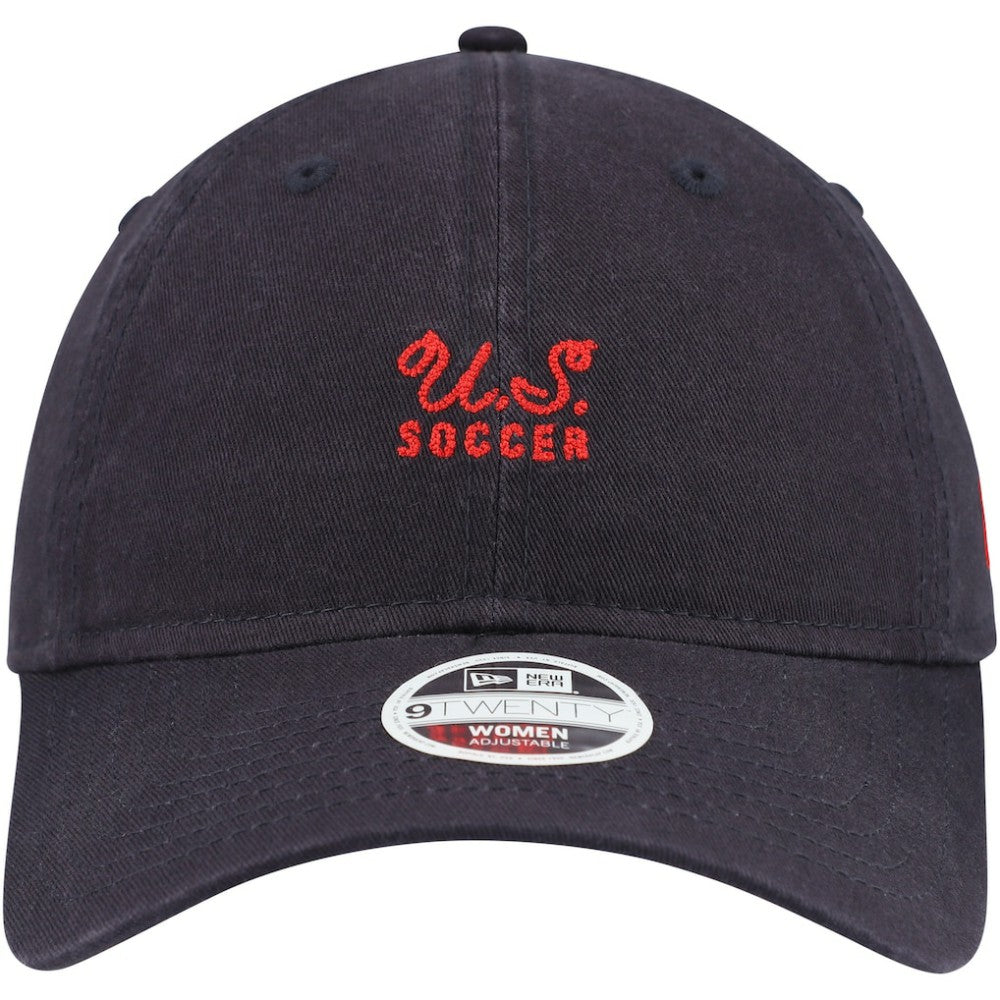 USWNT New Era Women's Throwback 9TWENTY Adjustable Hat Navy