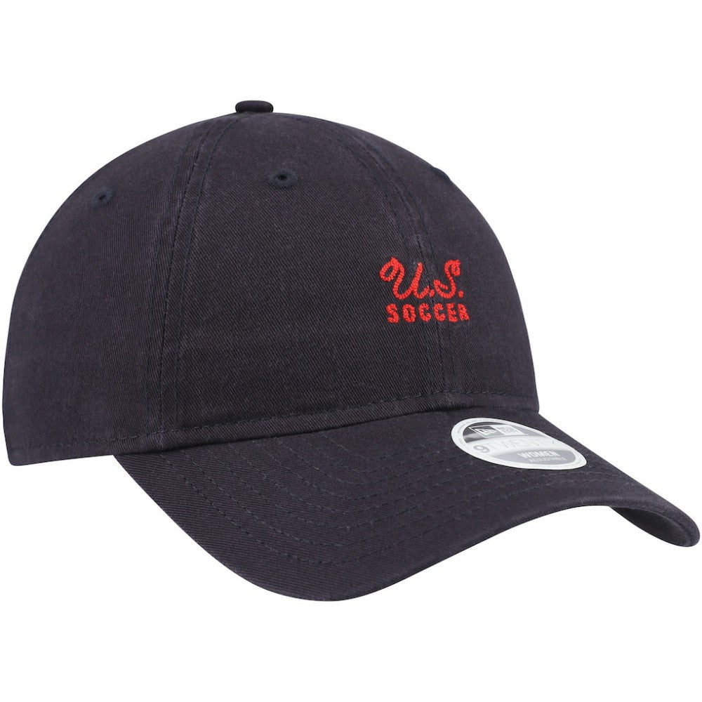 USWNT New Era Women's Throwback 9TWENTY Adjustable Hat Navy