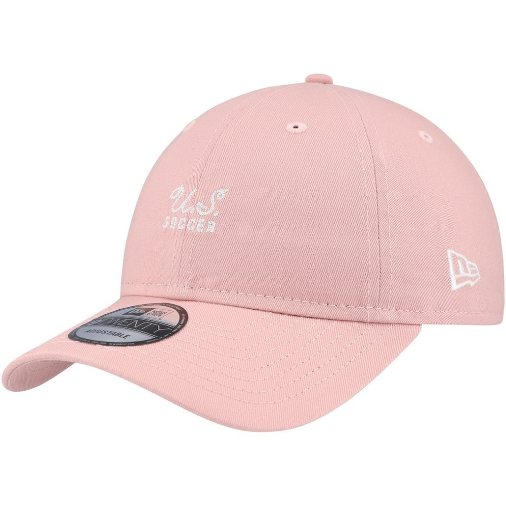 USMNT New Era Women's Throwback 9TWENTY Adjustable Hat Pink