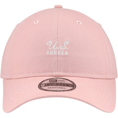 USMNT New Era Women's Throwback 9TWENTY Adjustable Hat Pink