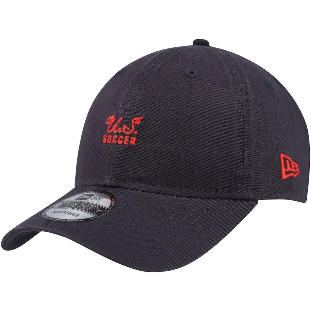 USMNT New Era Women's Throwback 9TWENTY Adjustable Hat Navy