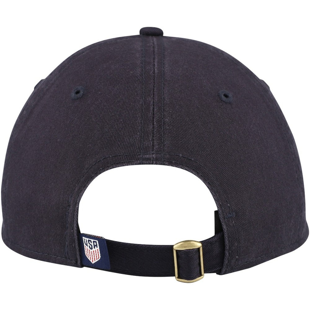 USMNT New Era Women's Throwback 9TWENTY Adjustable Hat Navy