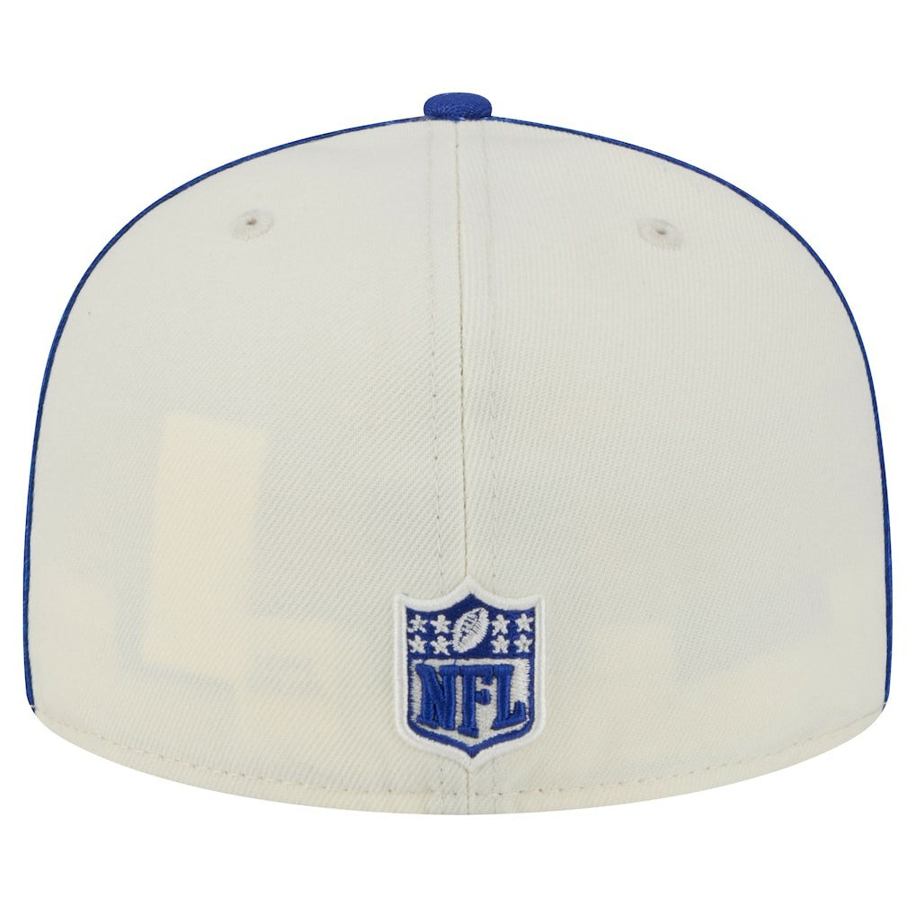 New York Giants New Era Soutache 59FIFTY Fitted Hat Cream