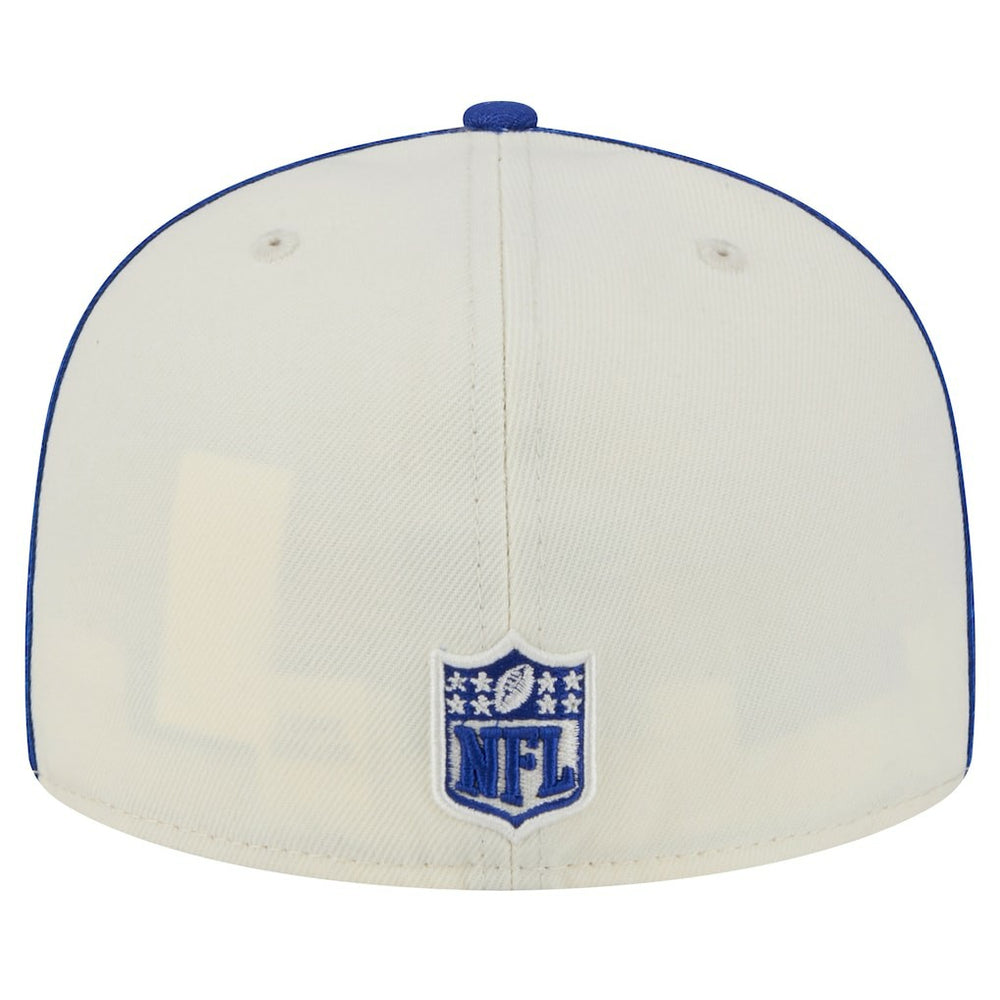 New York Giants New Era Soutache 59FIFTY Fitted Hat Cream