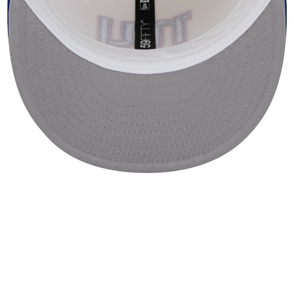 New York Giants New Era Soutache 59FIFTY Fitted Hat Cream