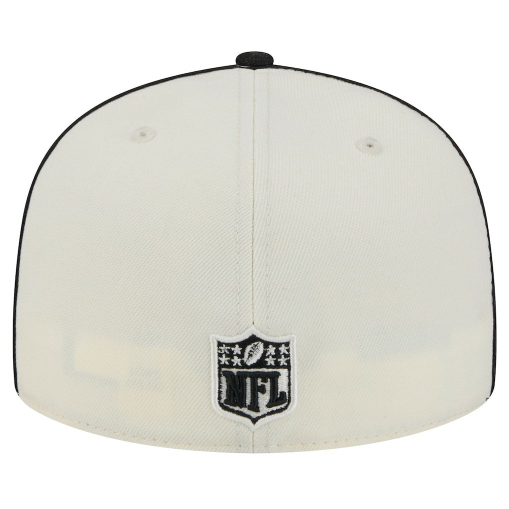 Cincinnati Bengals New Era Soutache 59FIFTY Fitted Hat Cream