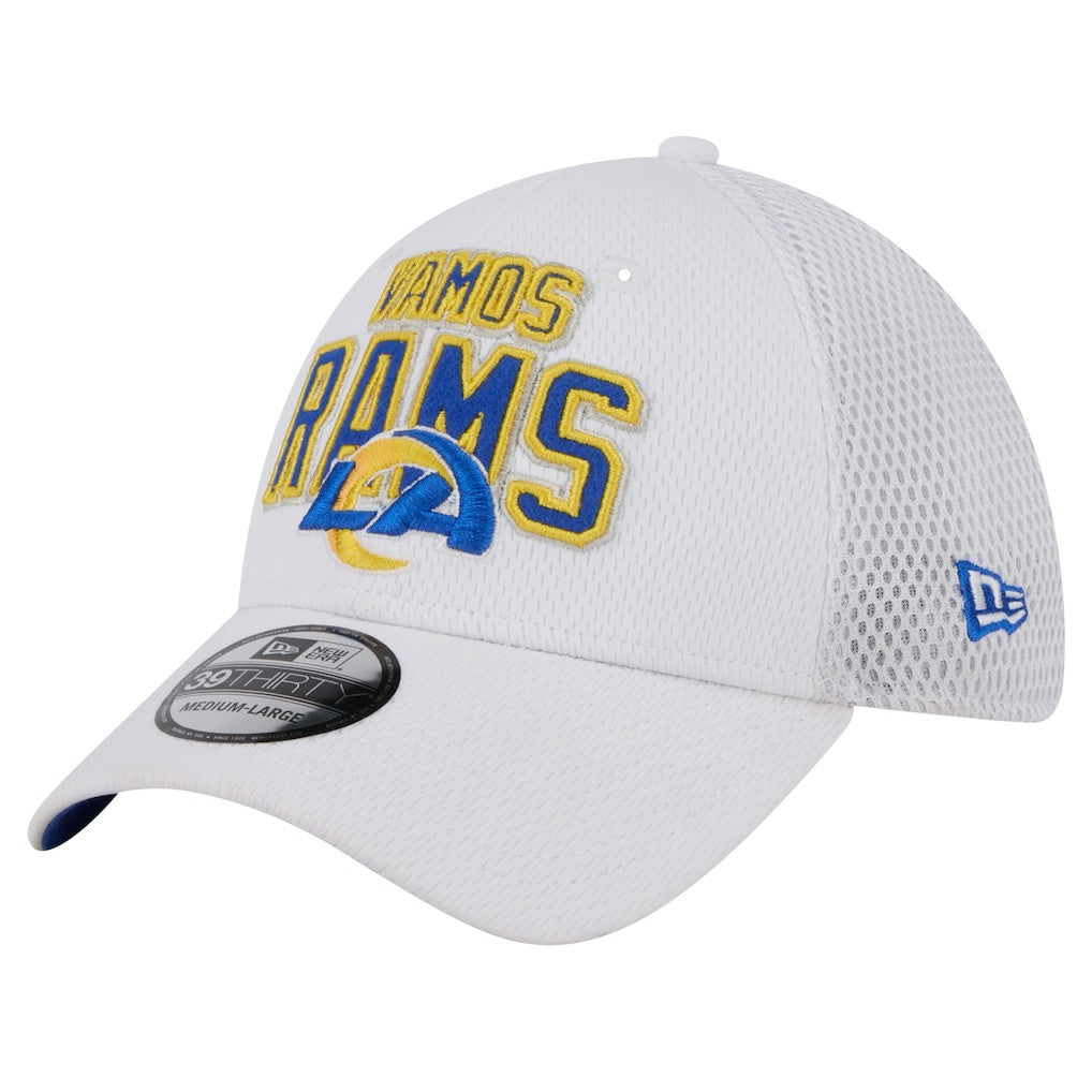 Los Angeles Rams New Era Breakers 39THIRTY Flex Hat White