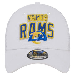 Los Angeles Rams New Era Breakers 39THIRTY Flex Hat White
