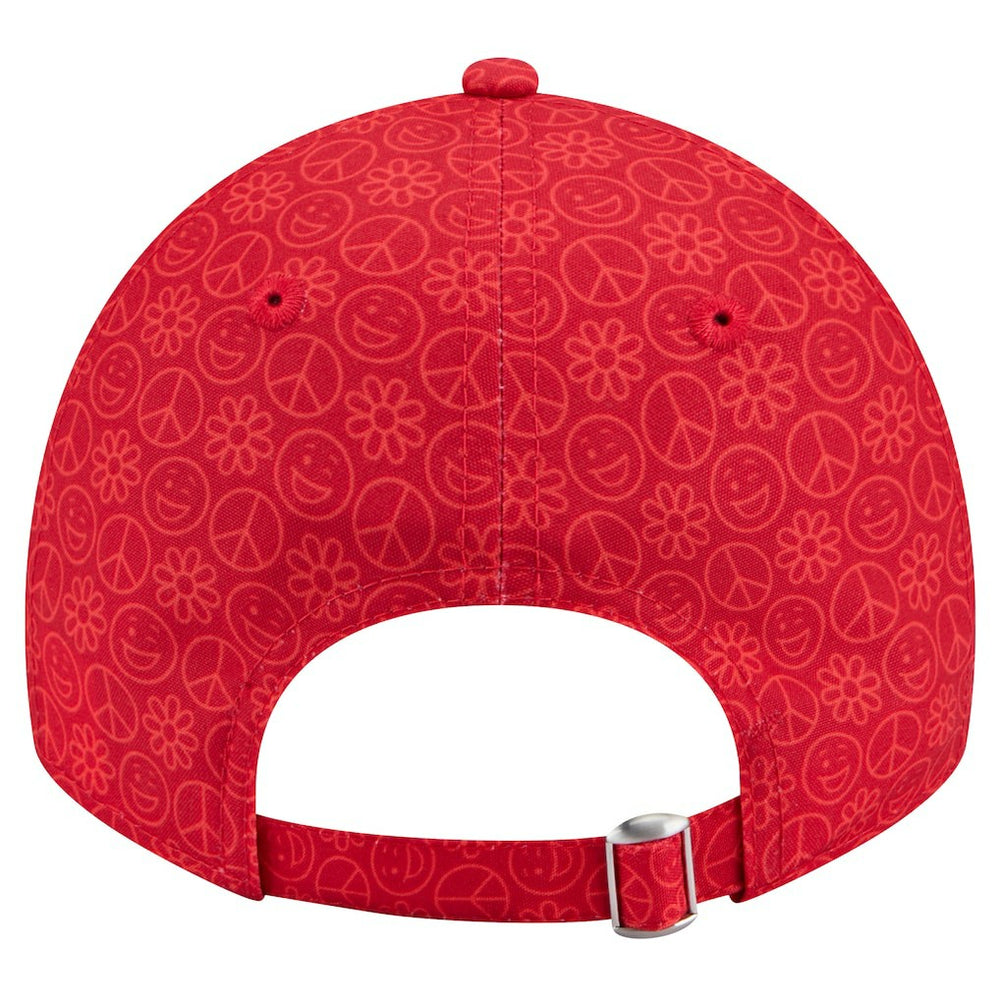 New York Giants New Era Women's Smiley 9TWENTY Adjustable Hat Red