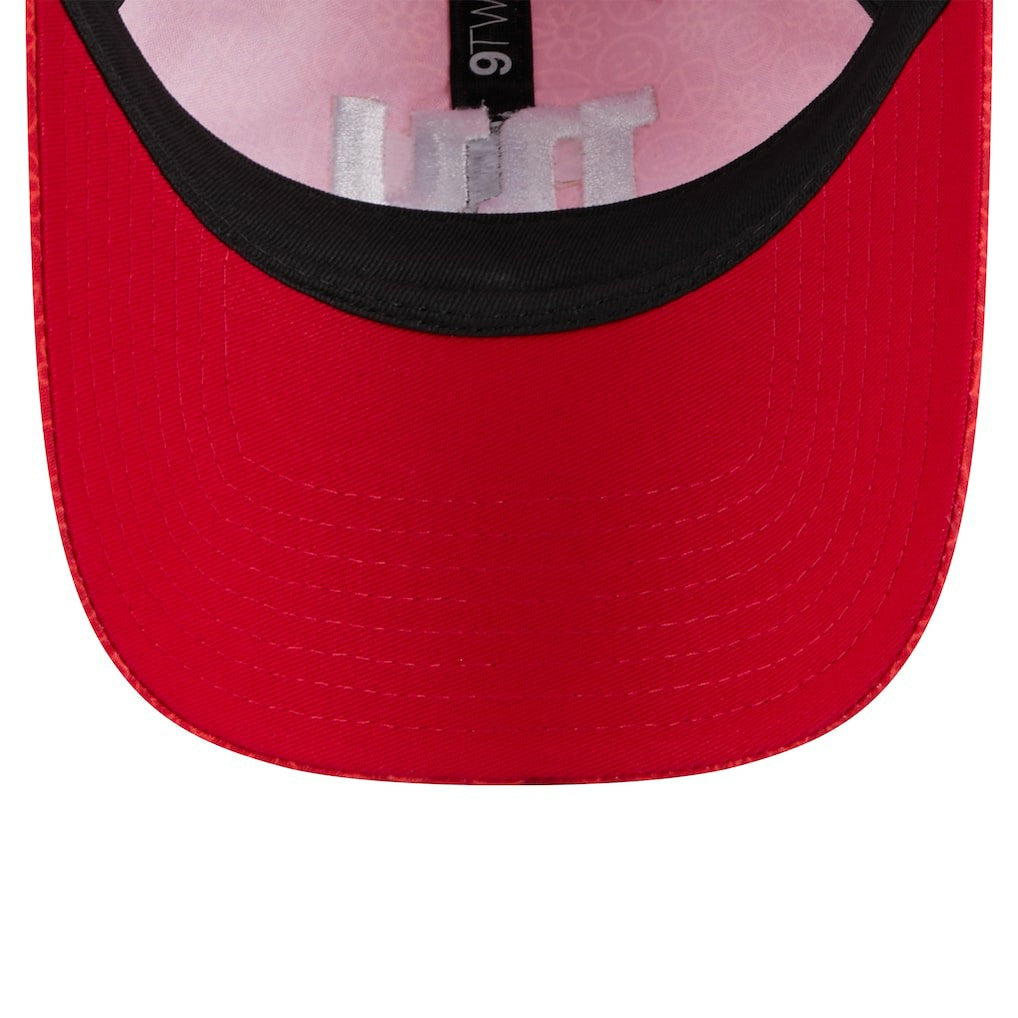 New York Giants New Era Women's Smiley 9TWENTY Adjustable Hat Red