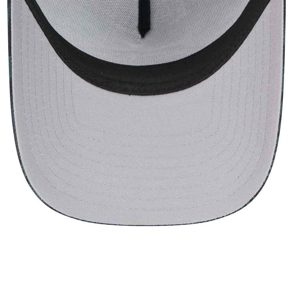 Cincinnati Bengals New Era Agave Trucker 9FORTY Adjustable Hat Black