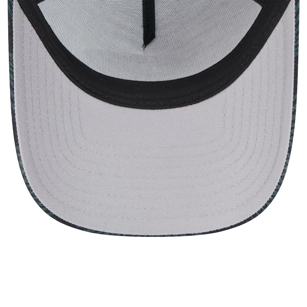 Jacksonville Jaguars New Era Agave Trucker 9FORTY Adjustable Hat Black