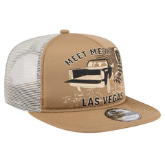 Las Vegas Raiders New Era Meet Me 9FIFTY Snapback Hat Tan
