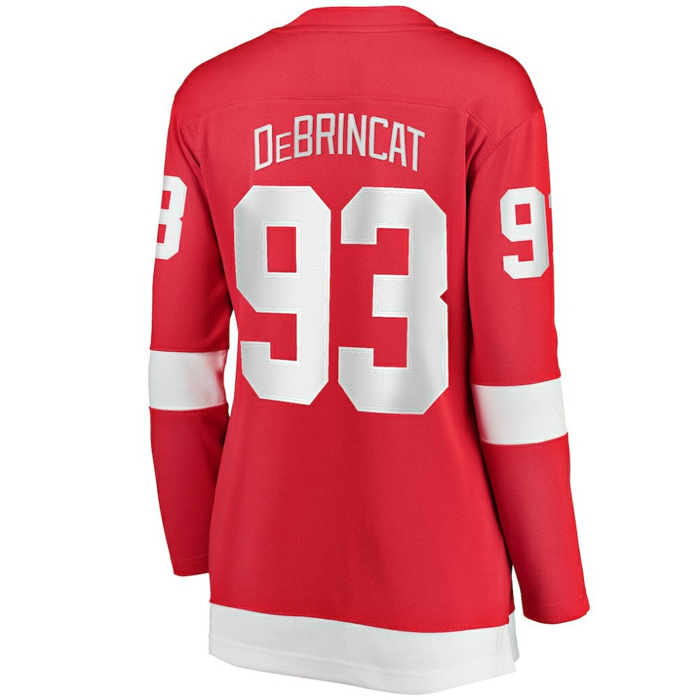 NHL Alex DeBrincat Detroit Red Wings Fanatics Women's Home Breakaway Jersey - Red