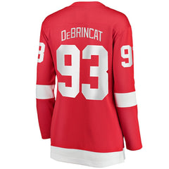 NHL Alex DeBrincat Detroit Red Wings Fanatics Women's Home Breakaway Jersey - Red