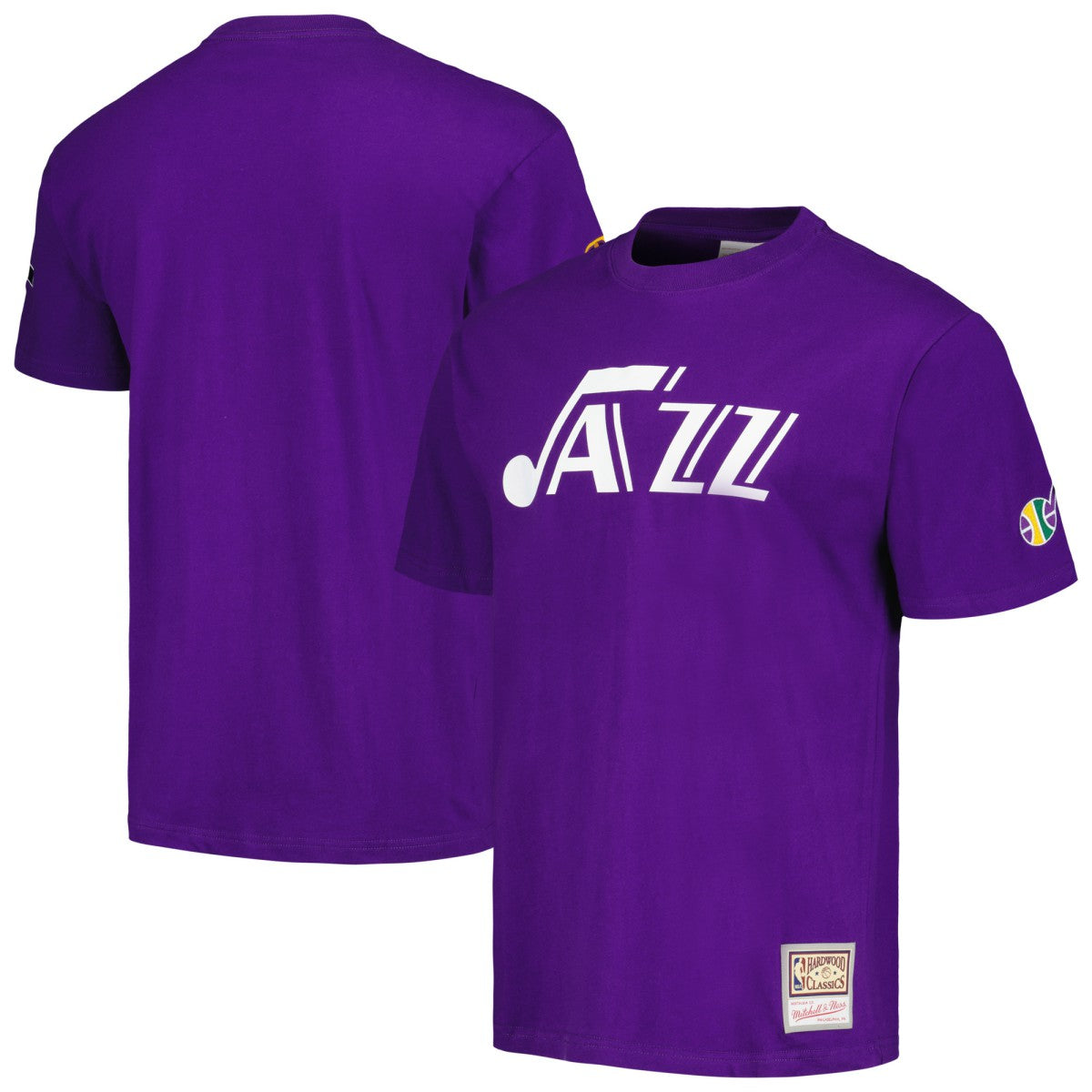 Utah Jazz Hardwood Classics Nights Premium T-Shirt Purple