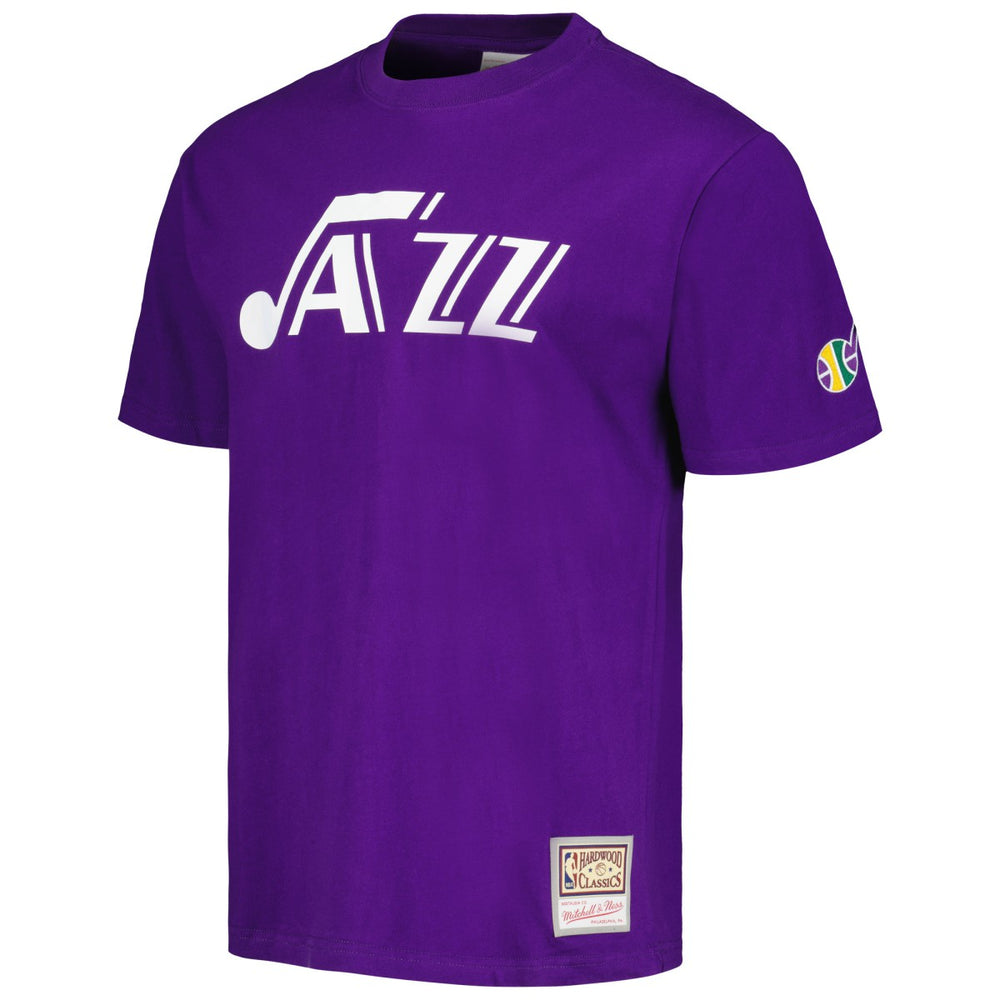 Utah Jazz Hardwood Classics Nights Premium T-Shirt Purple