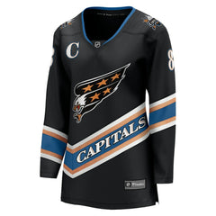 NHL Alexander Ovechkin Washington Capitals Fanatics Women's 50th Anniversary Breakaway Jersey - Black