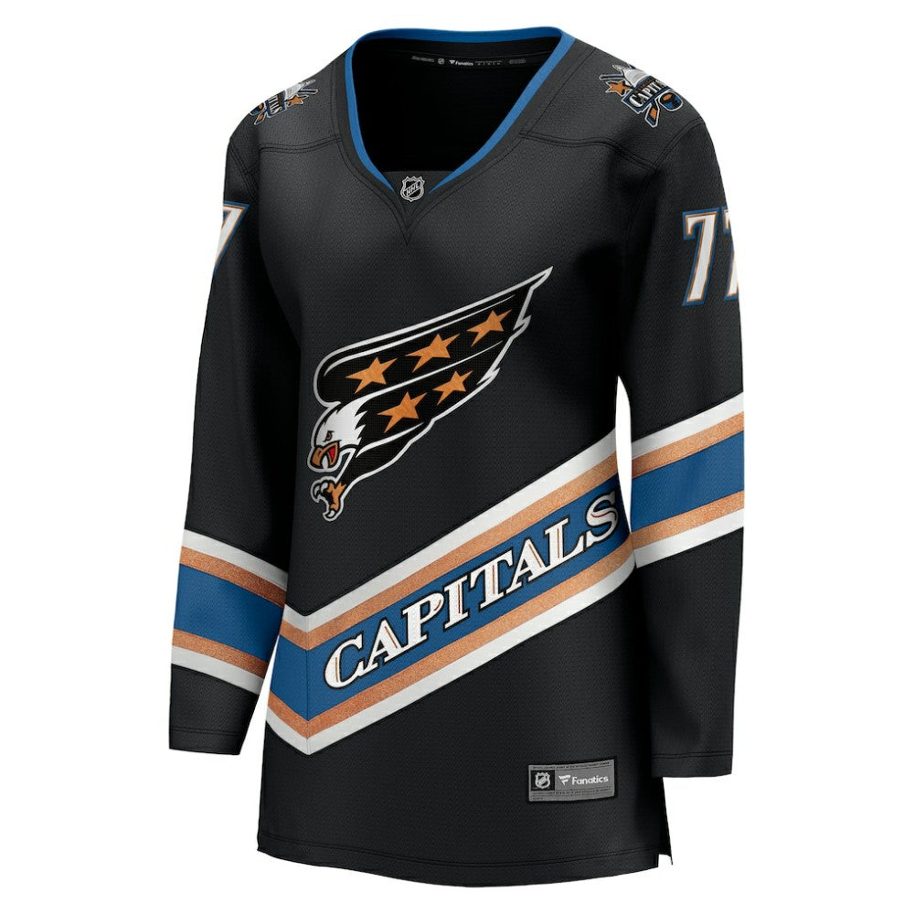 NHL TJ Oshie Washington Capitals Fanatics Women's 50th Anniversary Breakaway Jersey - Black