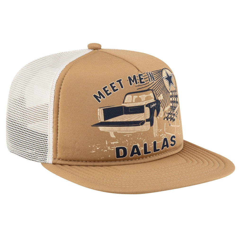 Dallas Cowboys New Era Meet Me 9FIFTY Snapback Hat Stone