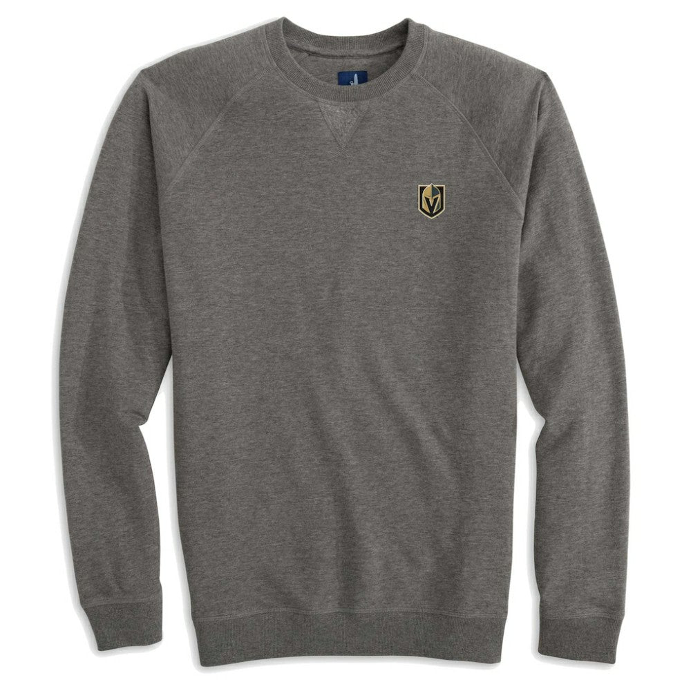 NHL Vegas Golden Knights johnnie-O Freeman Tri-Blend Raglan Pullover Sweatshirt - Gray