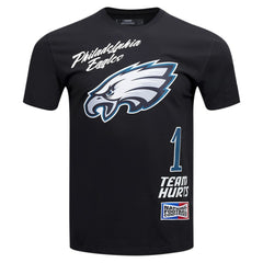 Jalen Hurts Philadelphia Eagles Pro Standard Fast Lane Name & Number Player T-Shirt Black