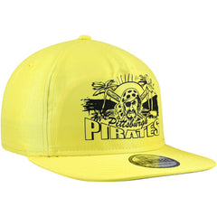 Pittsburgh Pirates New Era Neon Golfer Snapback Hat - Yellow Hats