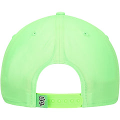 San Francisco Giants New Era Neon Golfer Snapback Hat - Green Hats