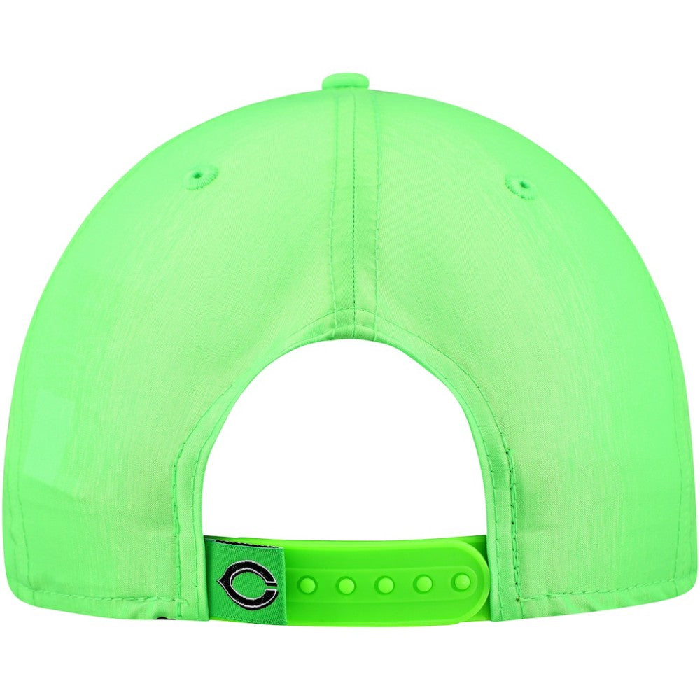 Cincinnati Reds New Era Neon Golfer Snapback Hat - Green Hats